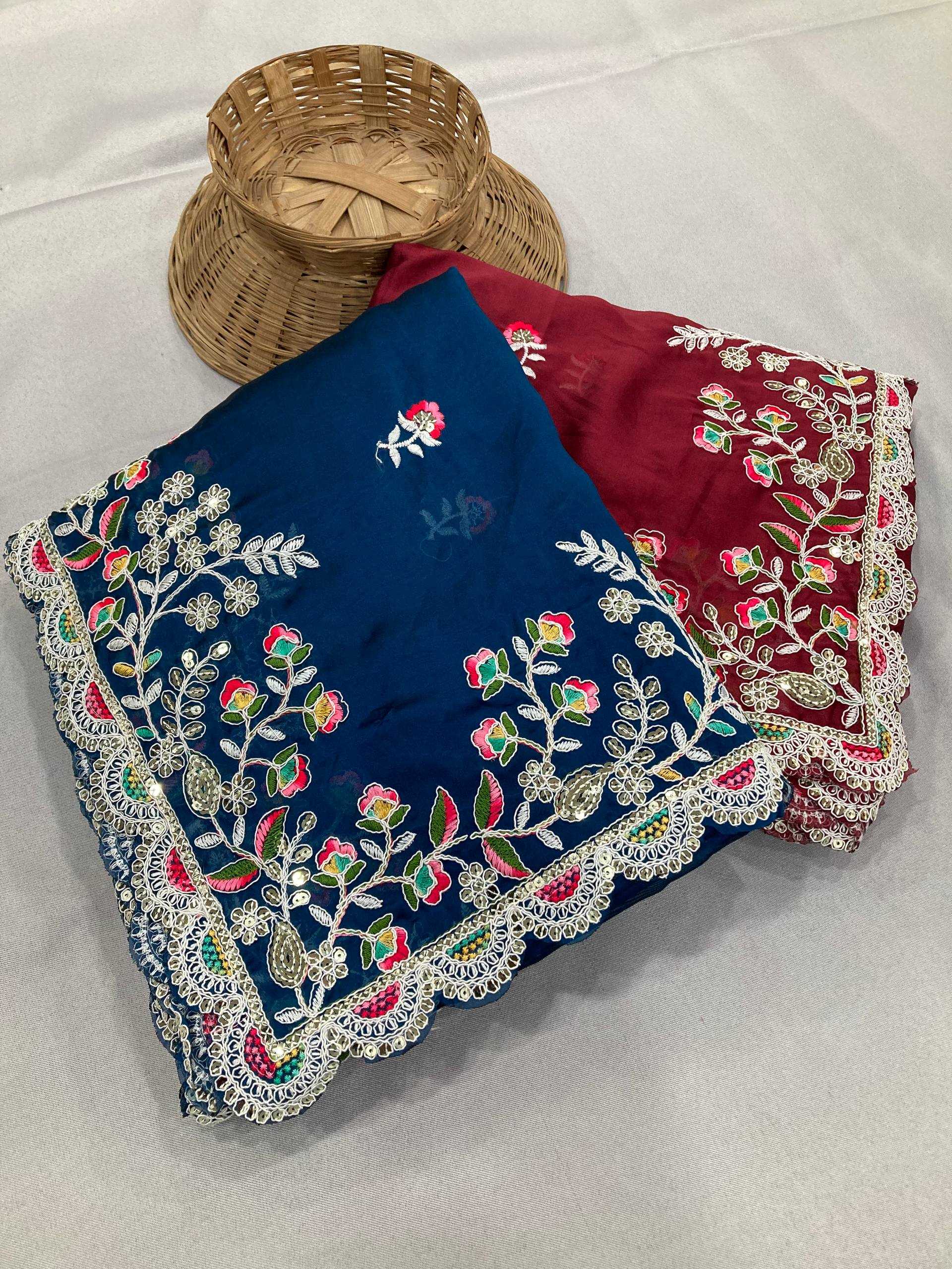 Rangoli Silk Embroidered Sarees